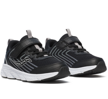 Load image into Gallery viewer, Saucony Wind 3.0 A/C Black/White Sneaker
