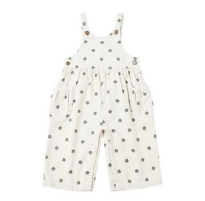 Rylee + Cru Wide Leg Overall Mini Daisy