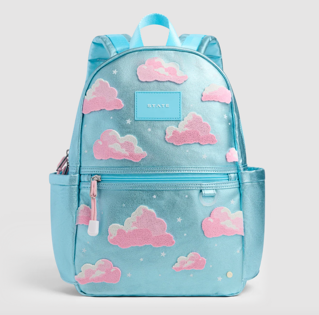 State Bags Metallic Kane Mini Clouds