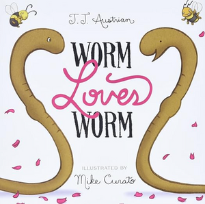 Worm Loves Worm Hardcover Book