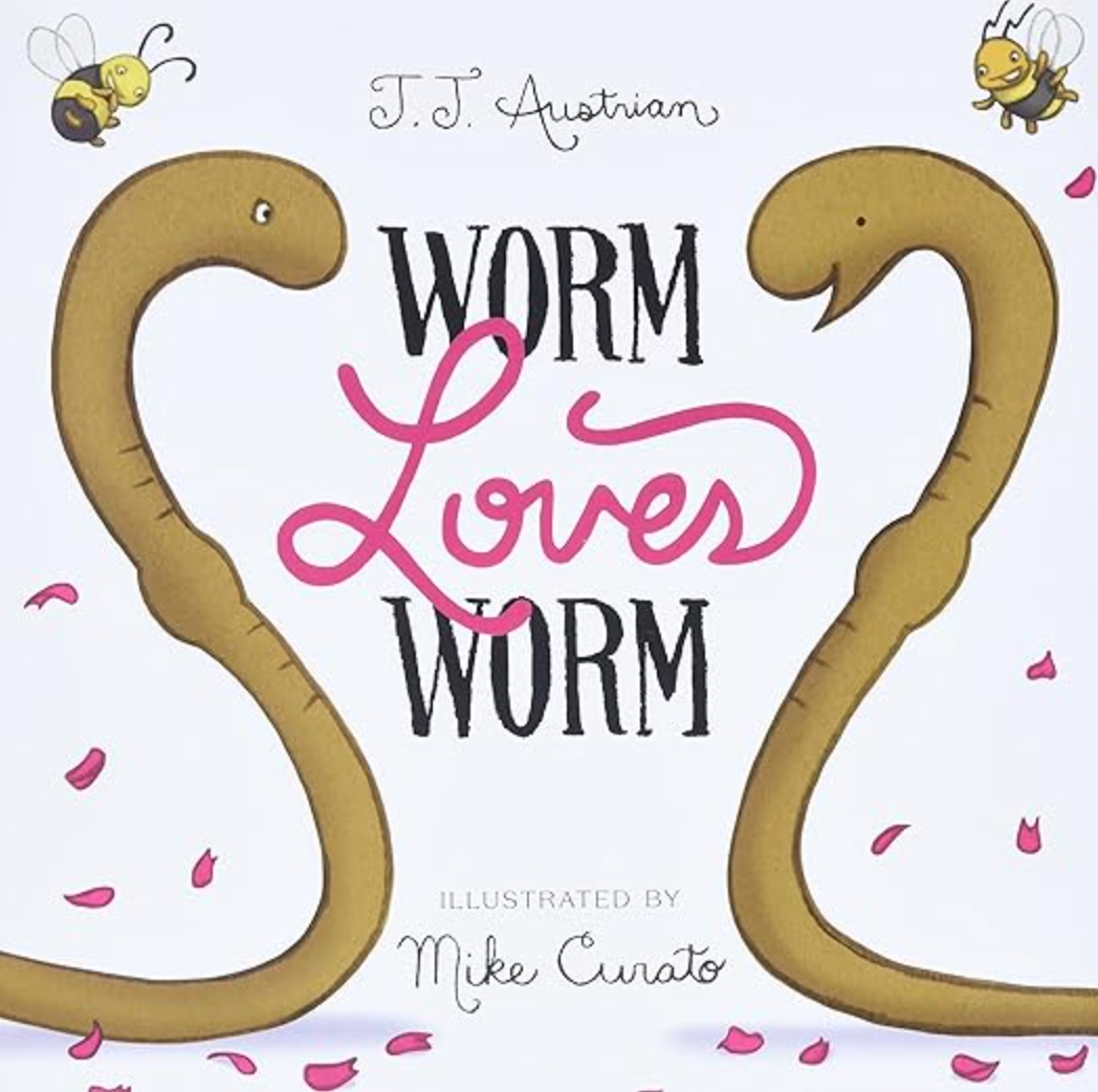 Worm Loves Worm Hardcover Book