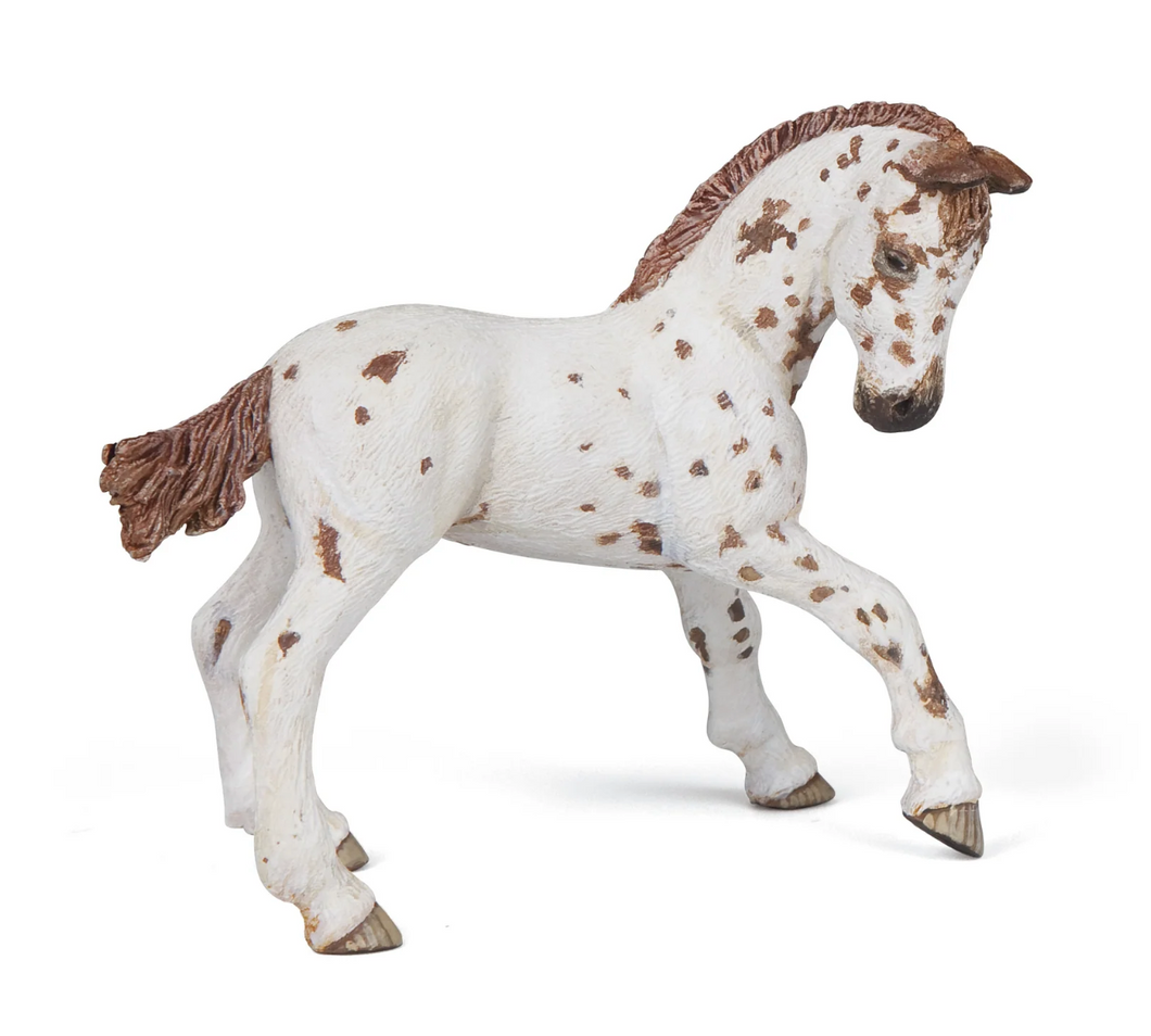 Papo France Brown Appaloosa Foal