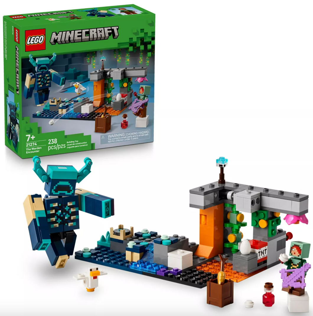 Lego Minecraft The Warden Encounter 7+ 238 Pieces