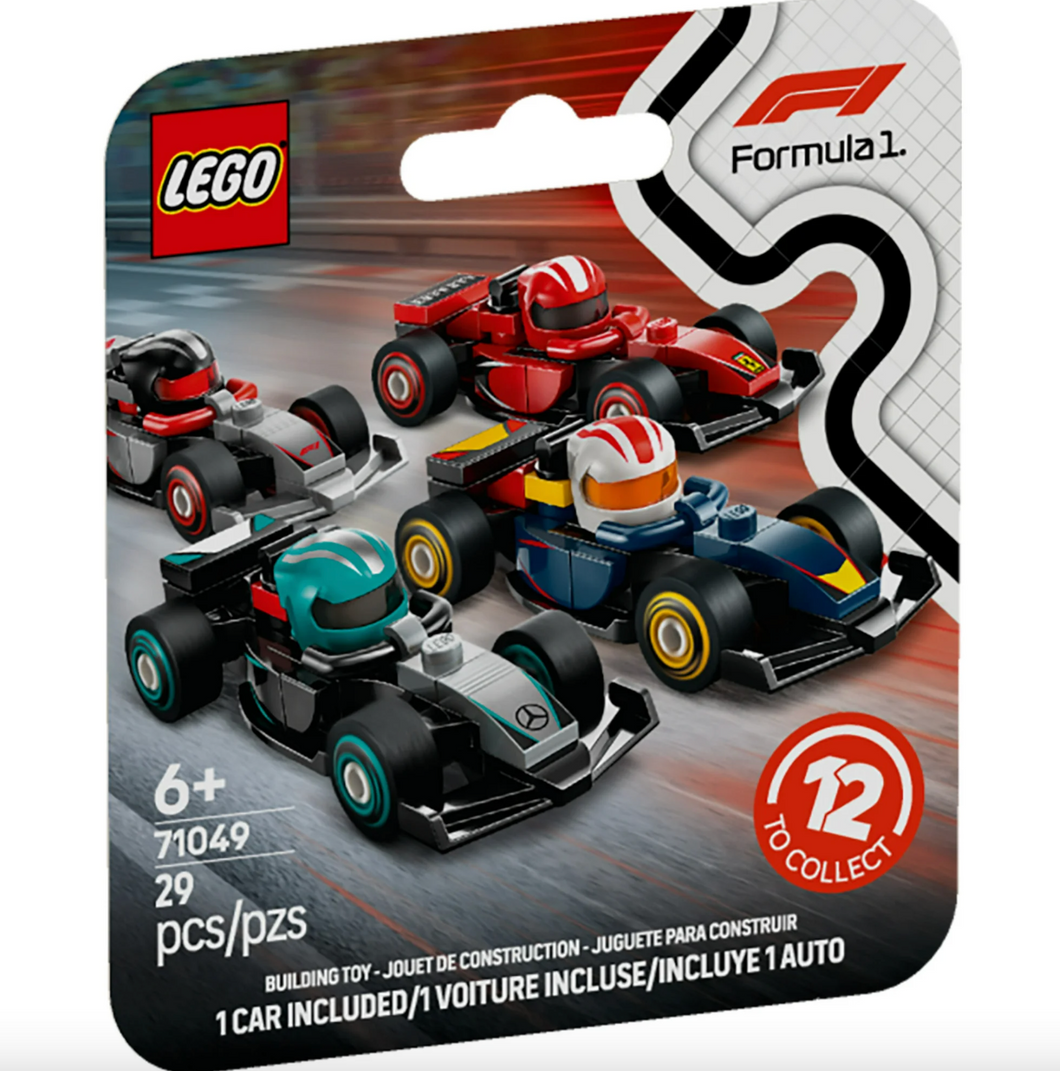 Lego Formula 1 Collectible Race Cars Mystery Box