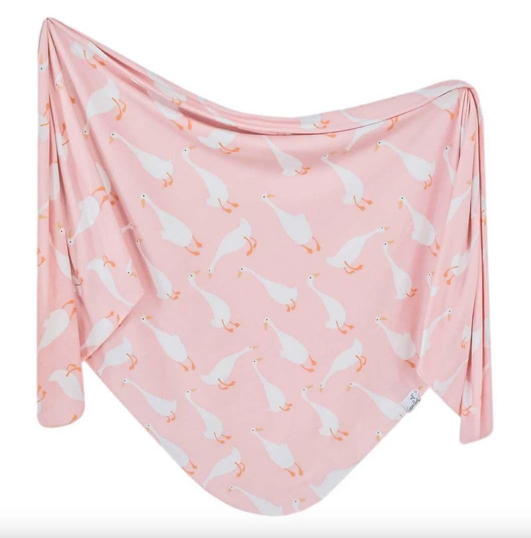 Copper Pearl Swaddle Blanket Goosie