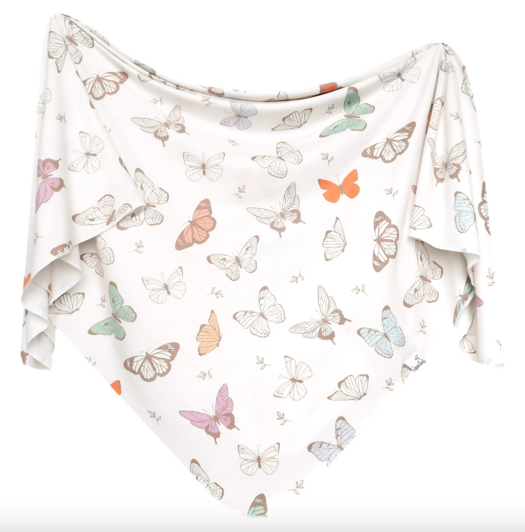 Copper Pearl Swaddle Blanket Luna