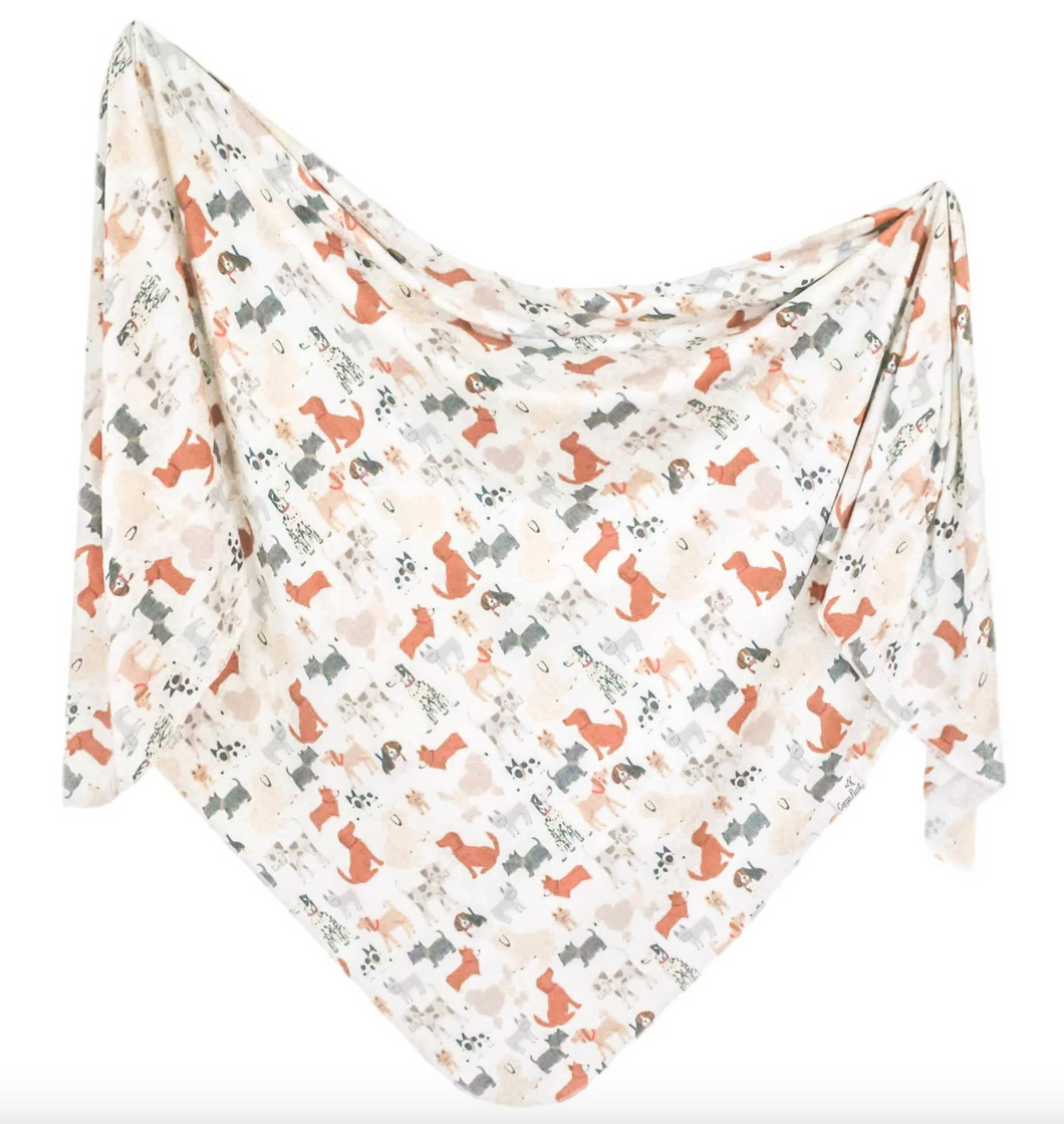 Copper Pearl Swaddle Blanket Rufus