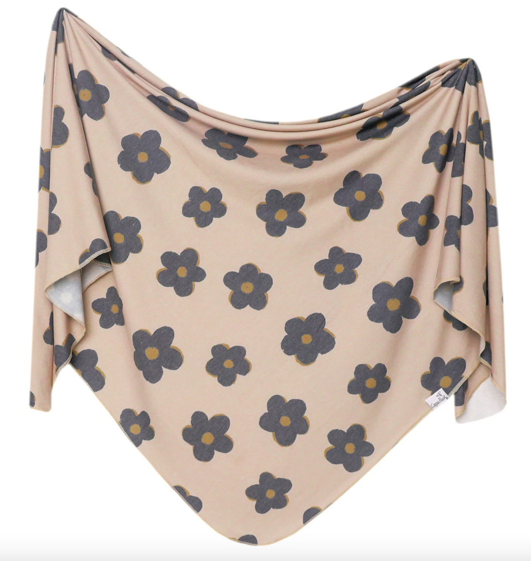 Copper Pearl Swaddle Blanket Gemma In Tan