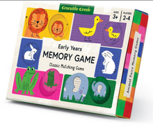 Load image into Gallery viewer, Crocodile Creek Early Years Memory Game Classic Matching Game 3+
