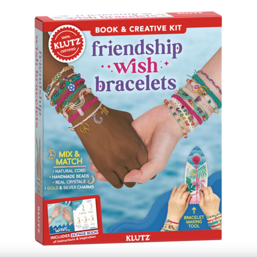 Klutz Friendship Wish Bracelets Book & Creative Kit