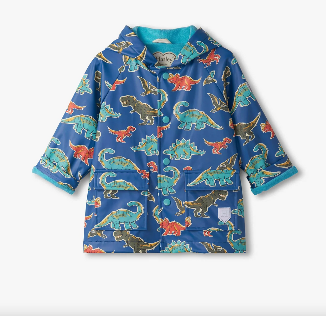 Hatley Dino Roar Snap Raincoat
