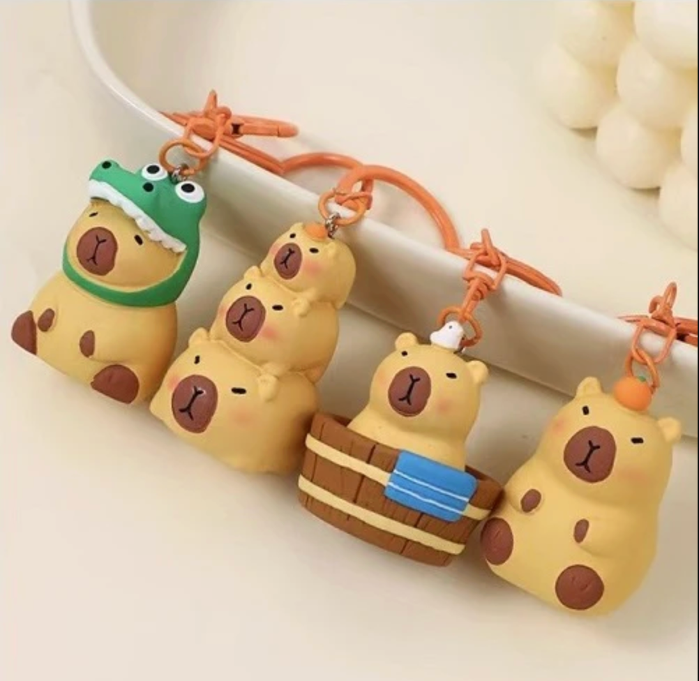 Capybara Key Charm