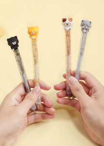 Cats Diary Retractable Gel Pen