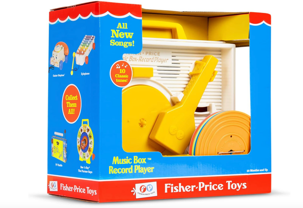 Fisher Price Toys Music Box Record Player