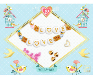 Djeco Beads & Jewelry Love Letters