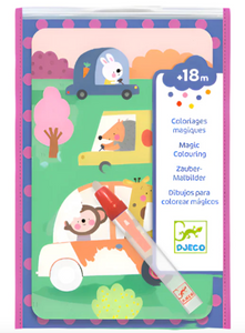 Djeco Magic Coloring On The Road