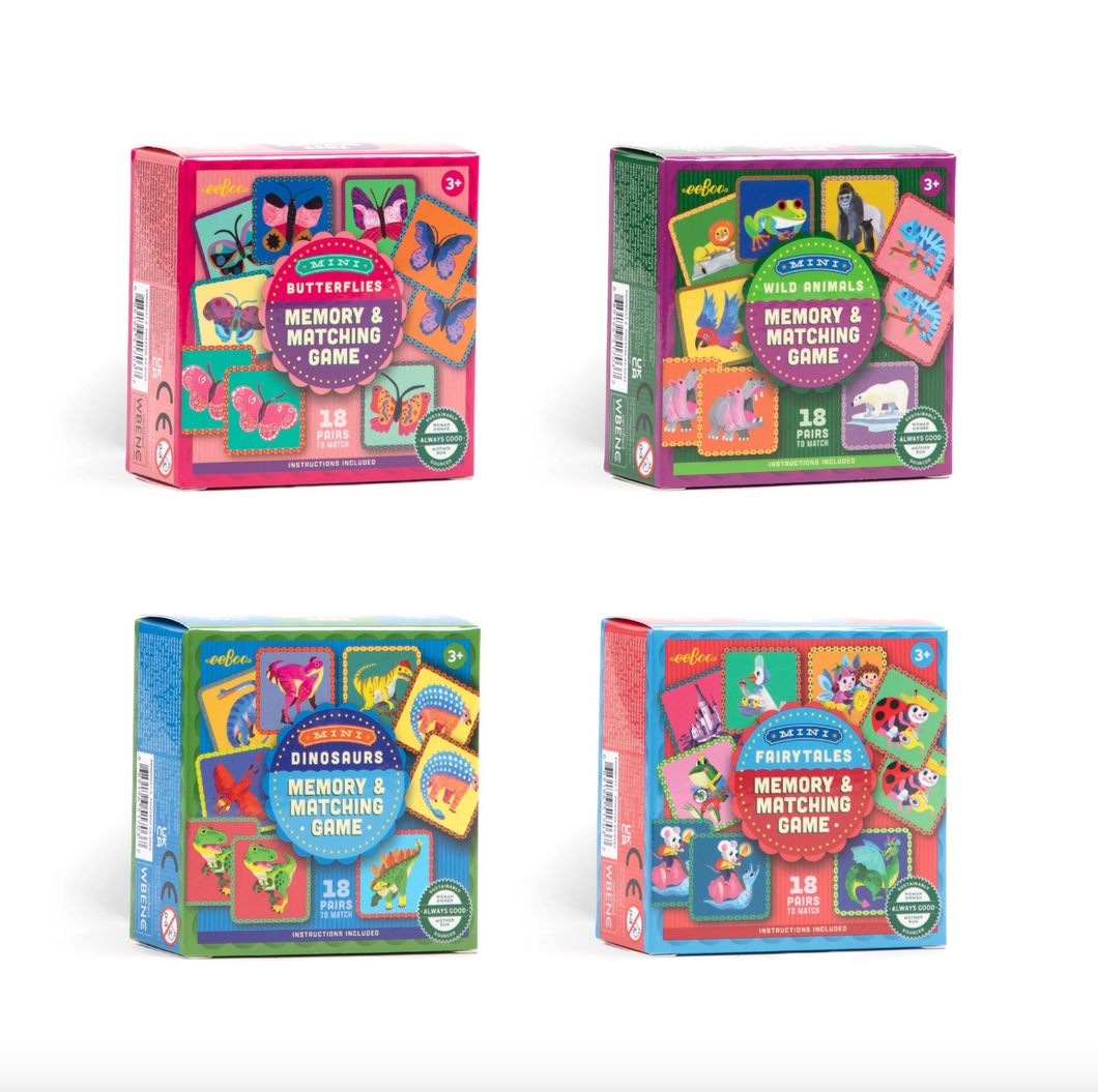 Eeboo Mini Memory & Matching Game