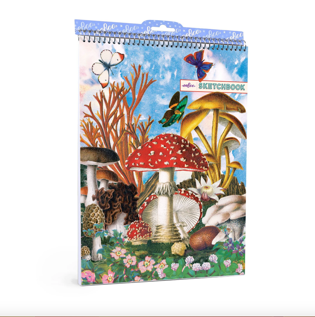 Eeboo Mushroom Sketchbook