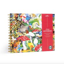 Load image into Gallery viewer, Eeboo Mushroom Hardcover Artist Sketchbook
