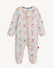 Load image into Gallery viewer, Magnetic Me Pretty Plies Modal Footie With Ruffle
