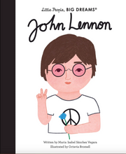 Load image into Gallery viewer, Little People Big Dreams John Lennon Hardcover Book

