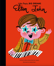 Load image into Gallery viewer, Little People Big Dreams Elton John Hardcover Book
