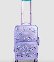 Load image into Gallery viewer, State Bags Metallic Logan Suitcase Butterfly
