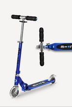 Load image into Gallery viewer, Micro Kickboard Sprite LED Scooter Sapphire Blue
