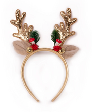 Load image into Gallery viewer, Great Pretenders Holiday Rudolph Headband
