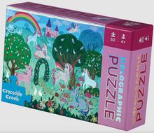 Load image into Gallery viewer, Crocodile Creek Holographic Unicorn Puzzle
