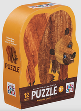 Load image into Gallery viewer, Crocodile Creek Brown Bear Puzzle 12 Piece
