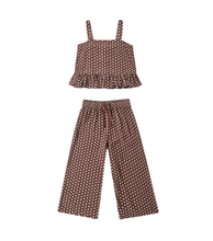 Load image into Gallery viewer, Rylee + Cru Kayli Set Chocolate Polka Dot
