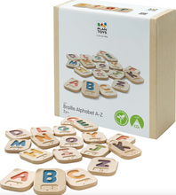 Load image into Gallery viewer, Plan Toys Braille Alphabet A-Z 2y+
