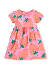 Load image into Gallery viewer, Tea Collection Puff Sleeve Empire Dress Fresas Favoritas
