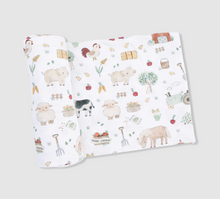 Load image into Gallery viewer, Angel Dear Swaddle Blanket Cute Farm Animals Uni
