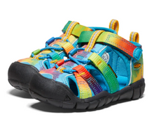 Load image into Gallery viewer, Keen Seacamp II CNX Vivid Blue/Original Tie Dye Size 6
