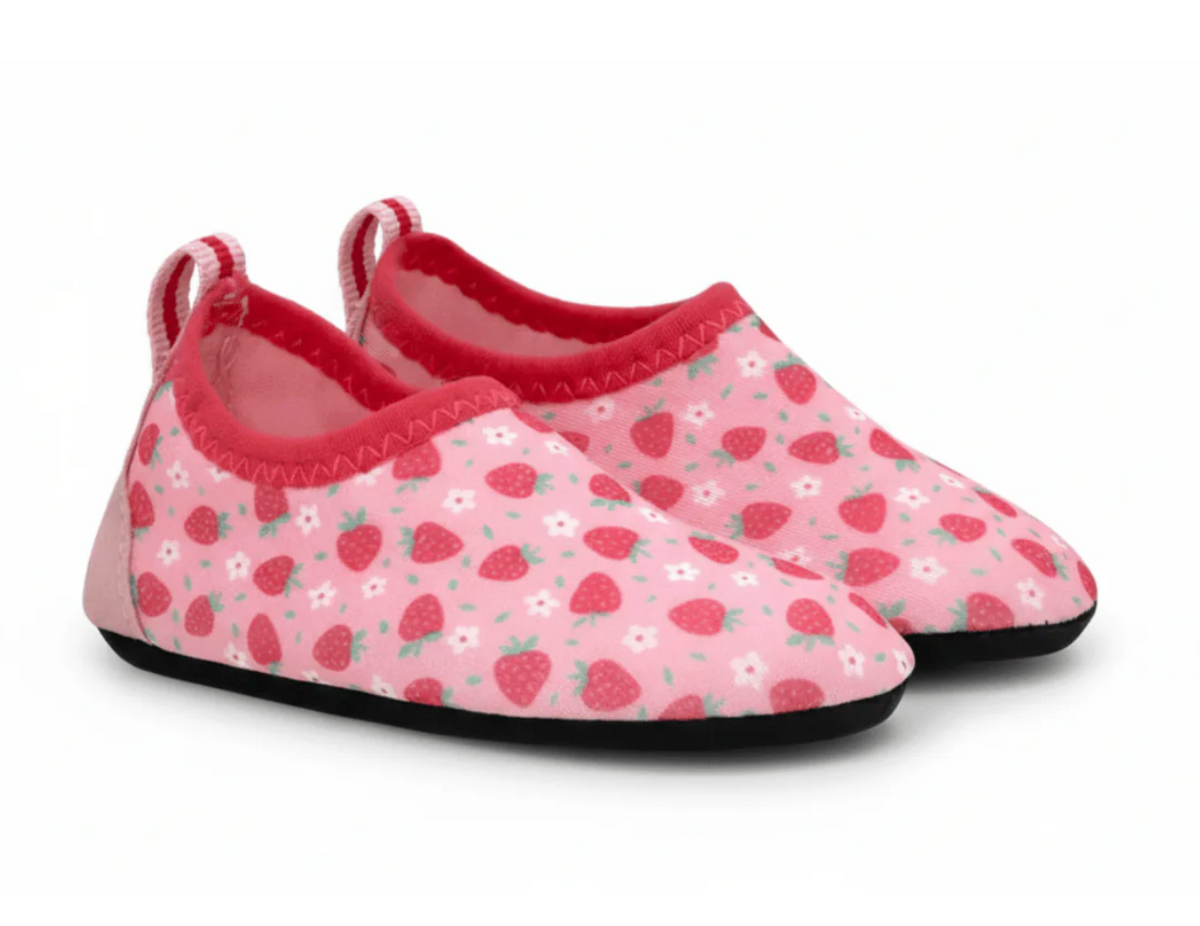Robeez Berry Special Pink/Red Aqua Shoes – Silver Moon Kids