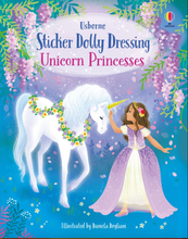 Load image into Gallery viewer, Usborne Sticker Dolly Dressing Unicorn Princesses
