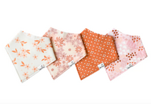 Load image into Gallery viewer, Copper Pearl Bandana Bibs 4-Pack Rue
