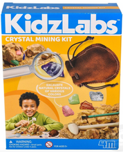 Load image into Gallery viewer, KidzLabs Crystal Mining Kit Dig &amp; Discover Activity Set
