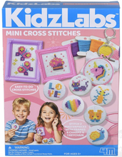 Load image into Gallery viewer, KidzLabs Mini Cross Stitches Craft Kit
