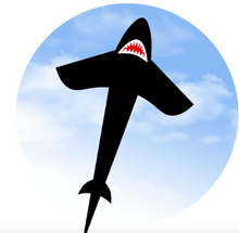 Load image into Gallery viewer, Ecoline Shark Kite for Kids 5 Ft Large Single Line Beach Outdoor Kite
