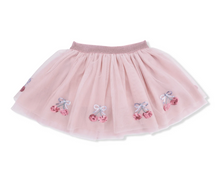 Load image into Gallery viewer, Angel Dear Tutu Skirt with Bike Shorts Sweet Bows Cherries
