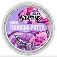 Load image into Gallery viewer, Crazy Aaron's Mini Thinking Putty Country Pop
