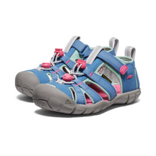 Laden Sie das Bild in den Galerie-Viewer, Keen Seacamp II CNX Coronet Blue/Hot Pink
