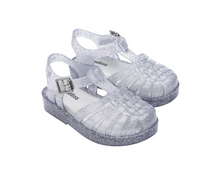 Load image into Gallery viewer, Mini Melissa Possession Shiny BB Silver Glitter
