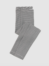 Laden Sie das Bild in den Galerie-Viewer, Tea Collection Striped Legging – Jet Black
