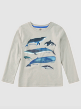 Load image into Gallery viewer, Tea Collection Whale Discovery Graphic Tee – Mica
