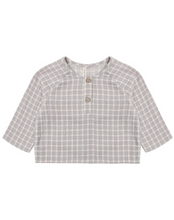 Laden Sie das Bild in den Galerie-Viewer, Quincy Mae Zion Shirt Blue Gingham
