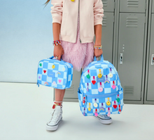 Load image into Gallery viewer, State Bags Rodgers Lunch Box Charms Blue Check
